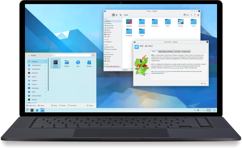 Ноутбук с Plasma
